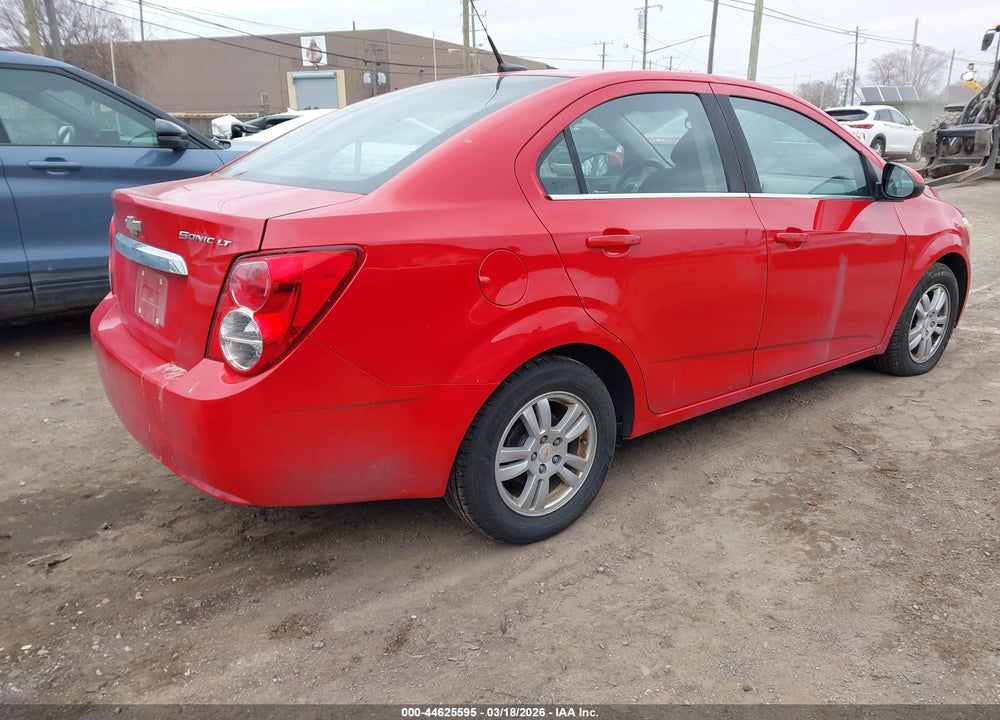 2012 CHEVROLET SONIC 2LT VIN: 1G1JC5SH2C4176341