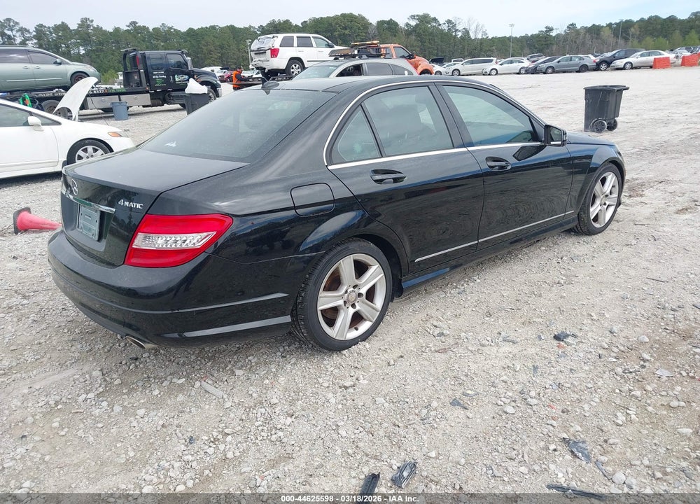 2010 MERCEDES-BENZ C 300 4MATIC VIN: WDDGF8BB6AF439833