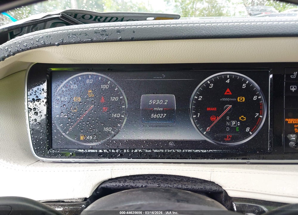 2015 MERCEDES-BENZ S 550 VIN: WDDUG8CB8FA109968