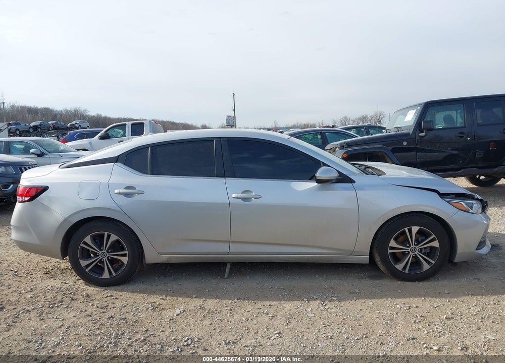 2021 NISSAN SENTRA SV XTRONIC CVT VIN: 3N1AB8CV7MY294502