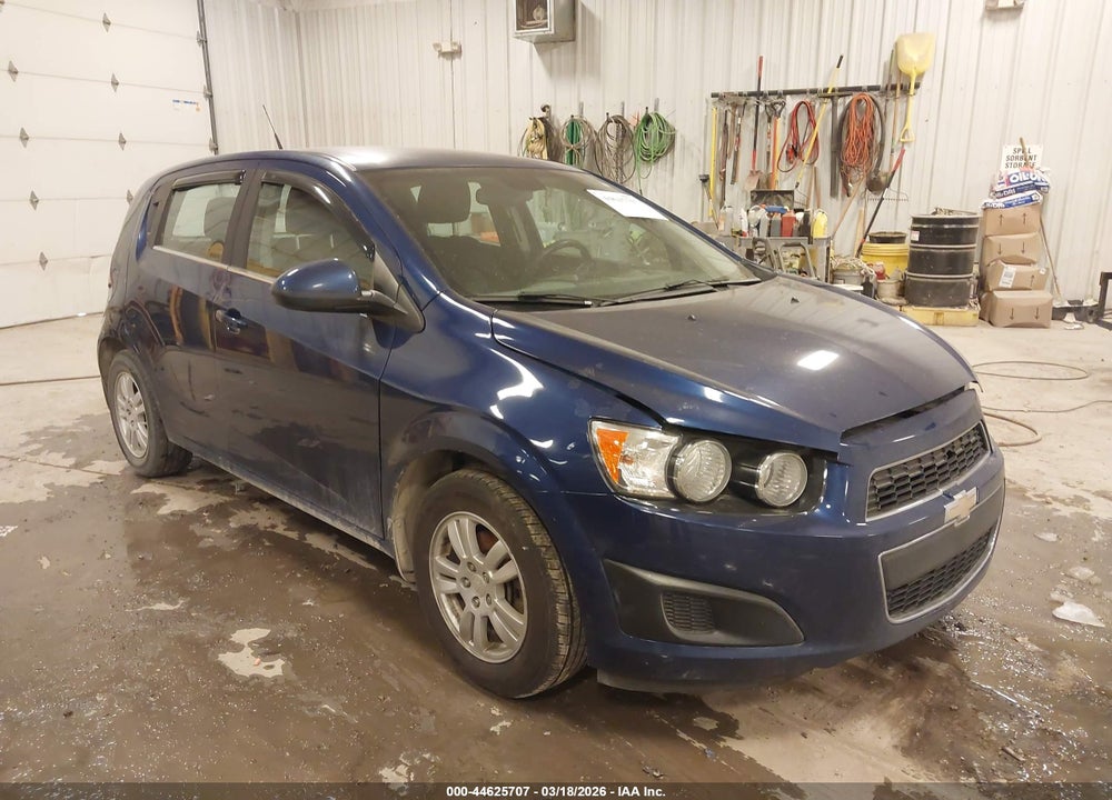 2013 CHEVROLET SONIC LT AUTO VIN: 1G1JC6SH7D4144427