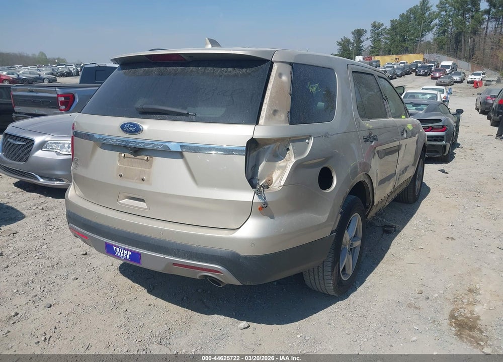 2017 FORD EXPLORER XLT VIN: 1FM5K7D89HGD48452