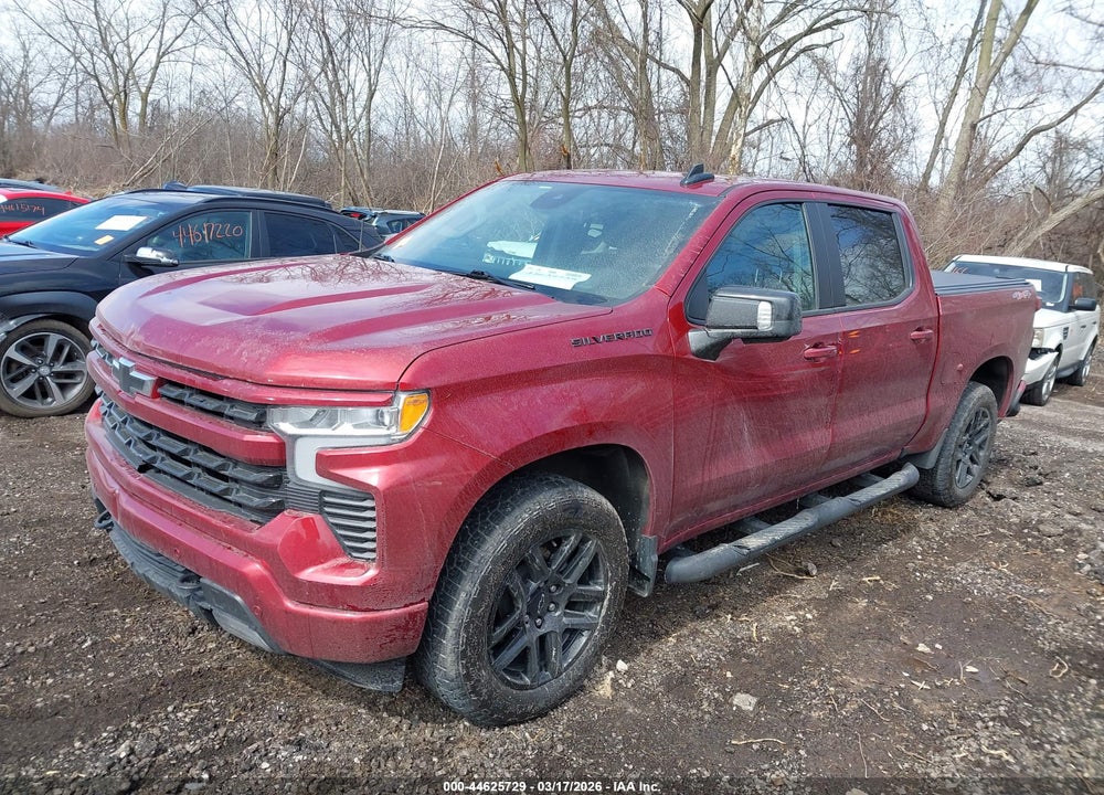 2024 CHEVROLET SILVERADO 1500 4WD  SHORT BED RST VIN: 1GCUDEED4RZ222483