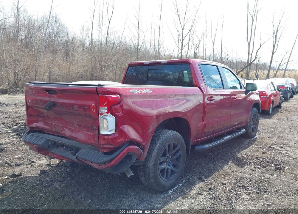 2024 CHEVROLET SILVERADO 1500 4WD  SHORT BED RST VIN: 1GCUDEED4RZ222483