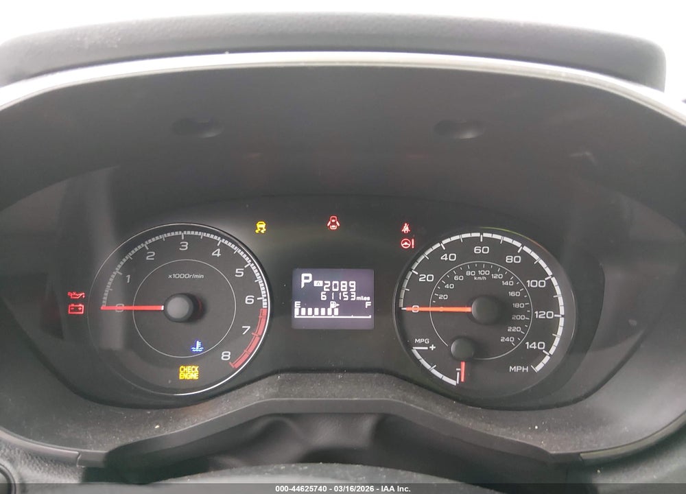 2019 SUBARU CROSSTREK 2.0I PREMIUM VIN: JF2GTACC2KH284125