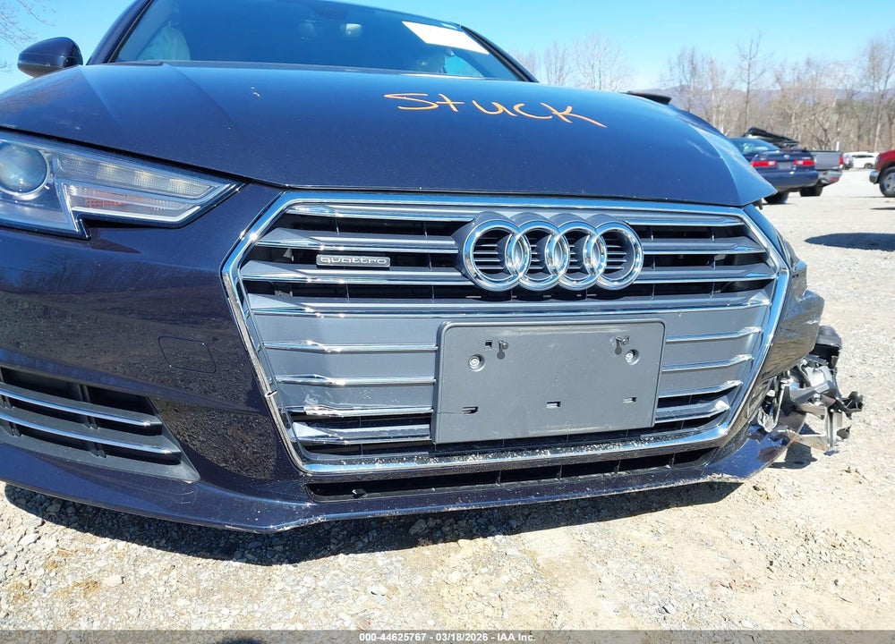 2017 AUDI A4 2.0T PREMIUM VIN: WAUANAF49HN023780