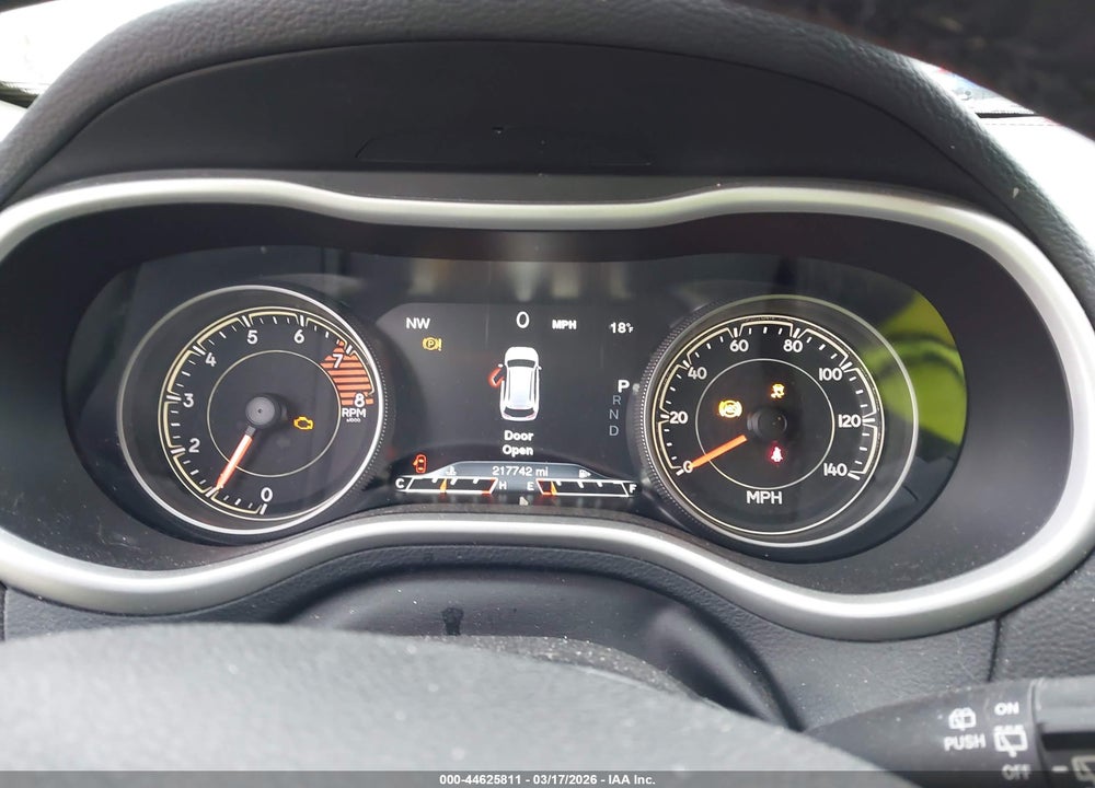 2017 JEEP CHEROKEE TRAILHAWK VIN: 1C4PJMBS3HW558029