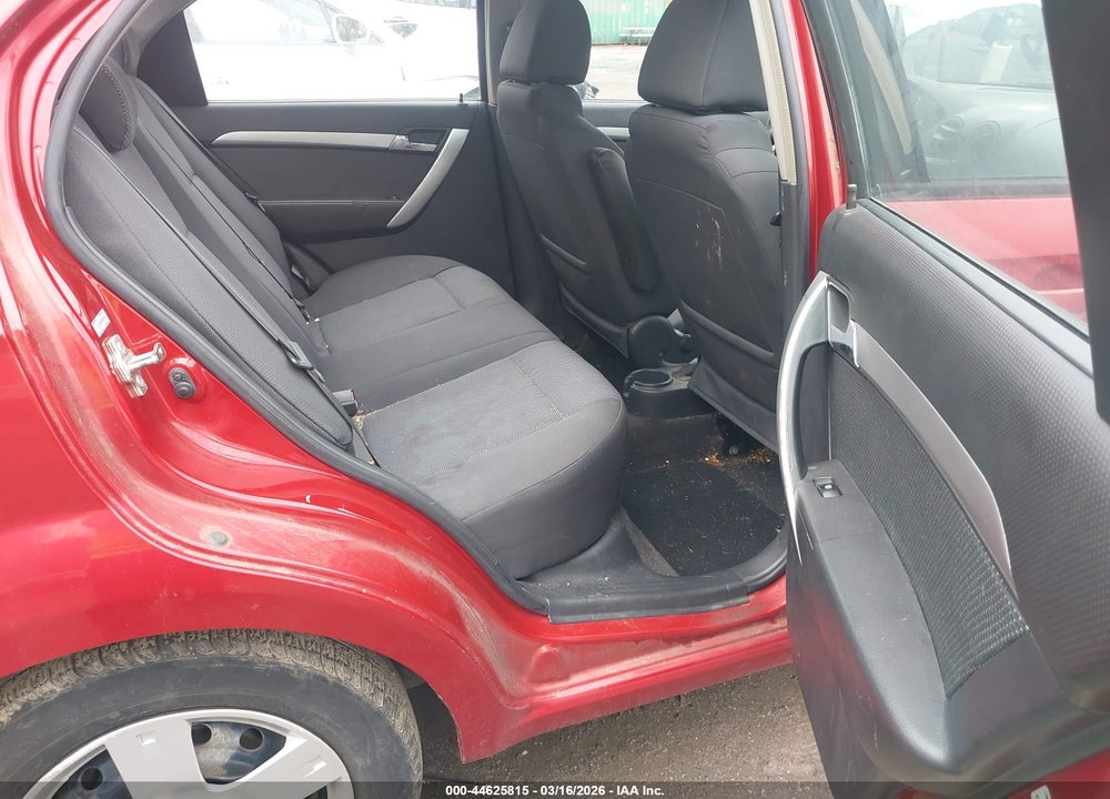 2011 CHEVROLET AVEO 1LT VIN: KL1TD5DE0BB132162