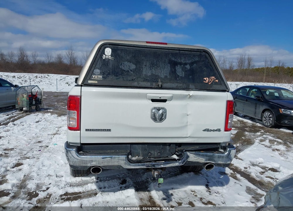 2021 RAM 1500 BIG HORN VIN: 1C6SRFFT0MN545912