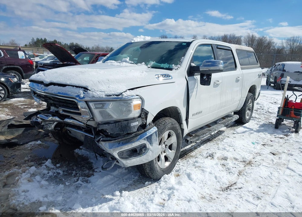 2021 RAM 1500 BIG HORN VIN: 1C6SRFFT0MN545912