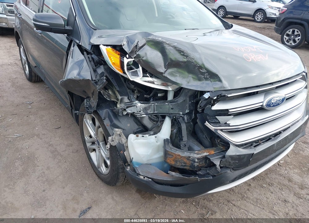 2017 FORD EDGE TITANIUM VIN: 2FMPK4K96HBB97693