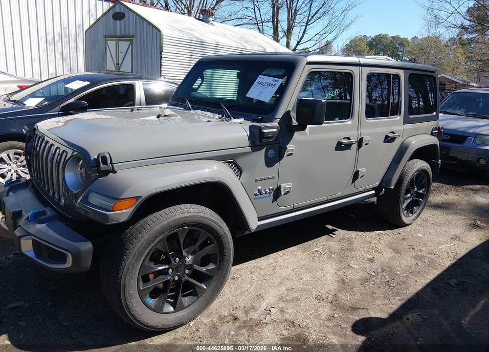 2023 JEEP WRANGLER 4XE SAHARA 4X4 VIN: 1C4JJXP61PW519697