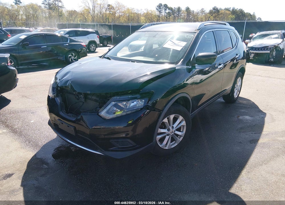 2016 NISSAN ROGUE SV VIN: JN8AT2MV0GW135505