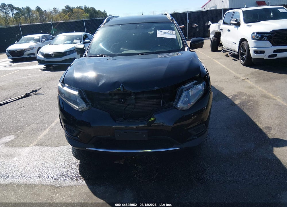 2016 NISSAN ROGUE SV VIN: JN8AT2MV0GW135505