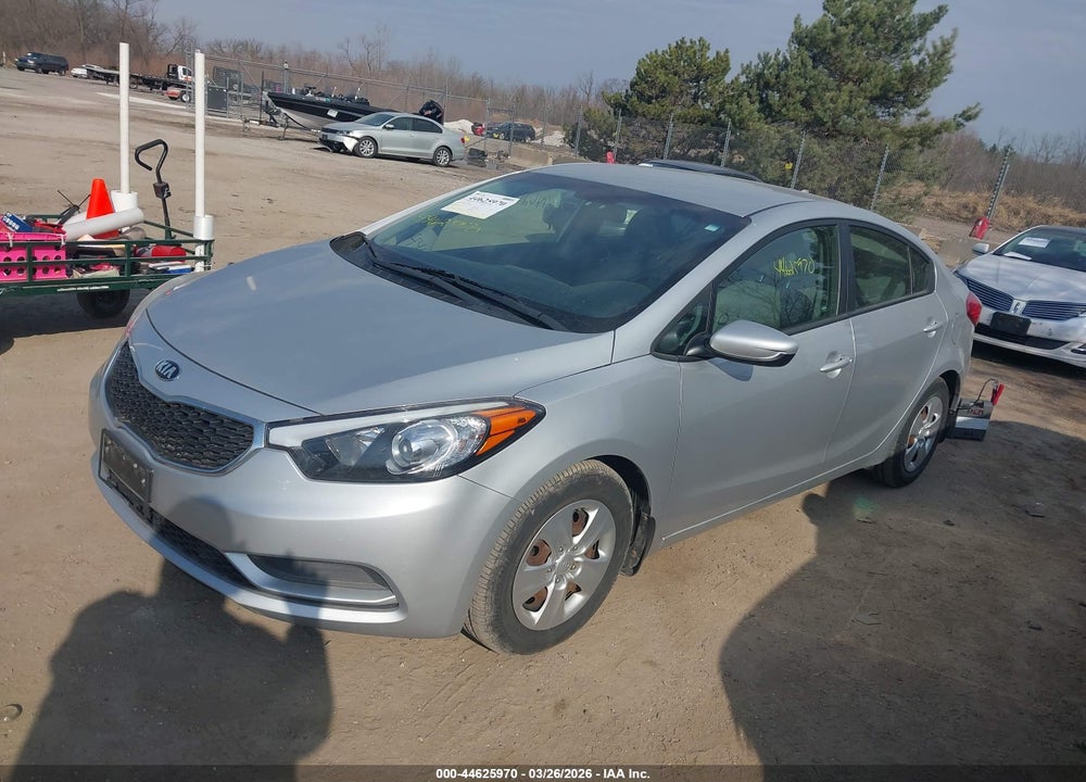 2015 KIA FORTE LX VIN: KNAFK4A6XF5358634