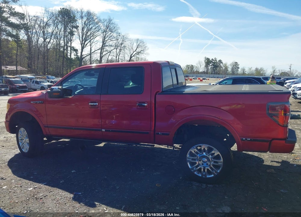2011 FORD F-150 PLATINUM VIN: 1FTFW1EF0BFA39716