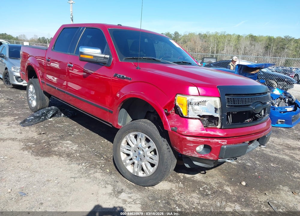 2011 FORD F-150 PLATINUM VIN: 1FTFW1EF0BFA39716