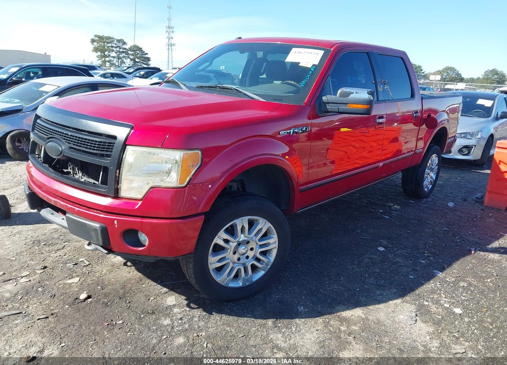 2011 FORD F-150 PLATINUM VIN: 1FTFW1EF0BFA39716
