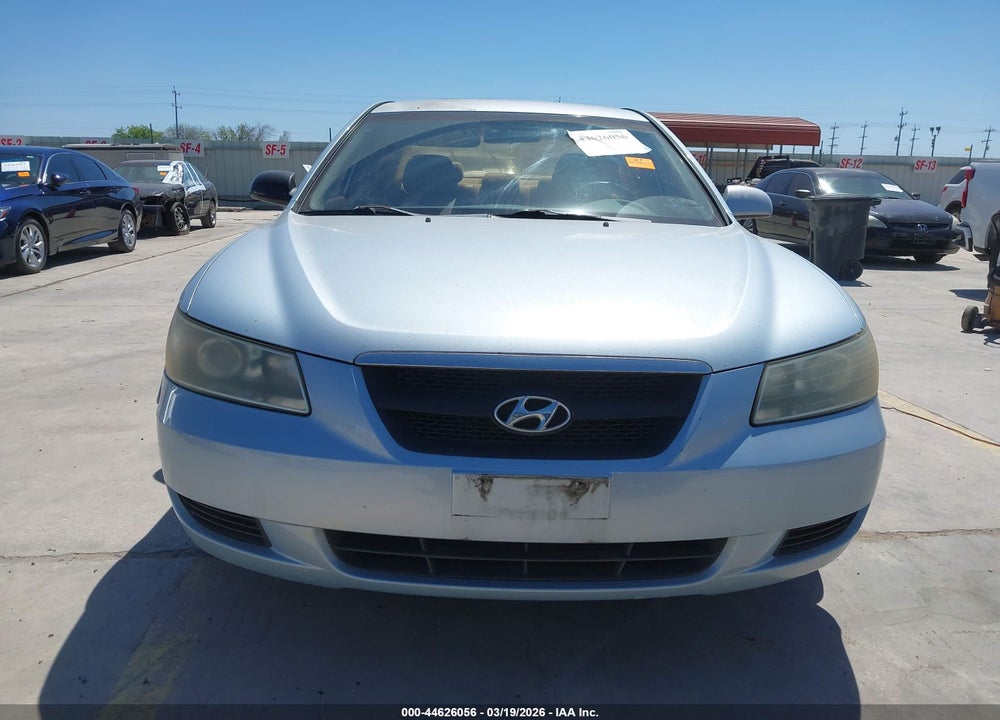 2008 HYUNDAI SONATA GLS VIN: 5NPET46CX8H308782