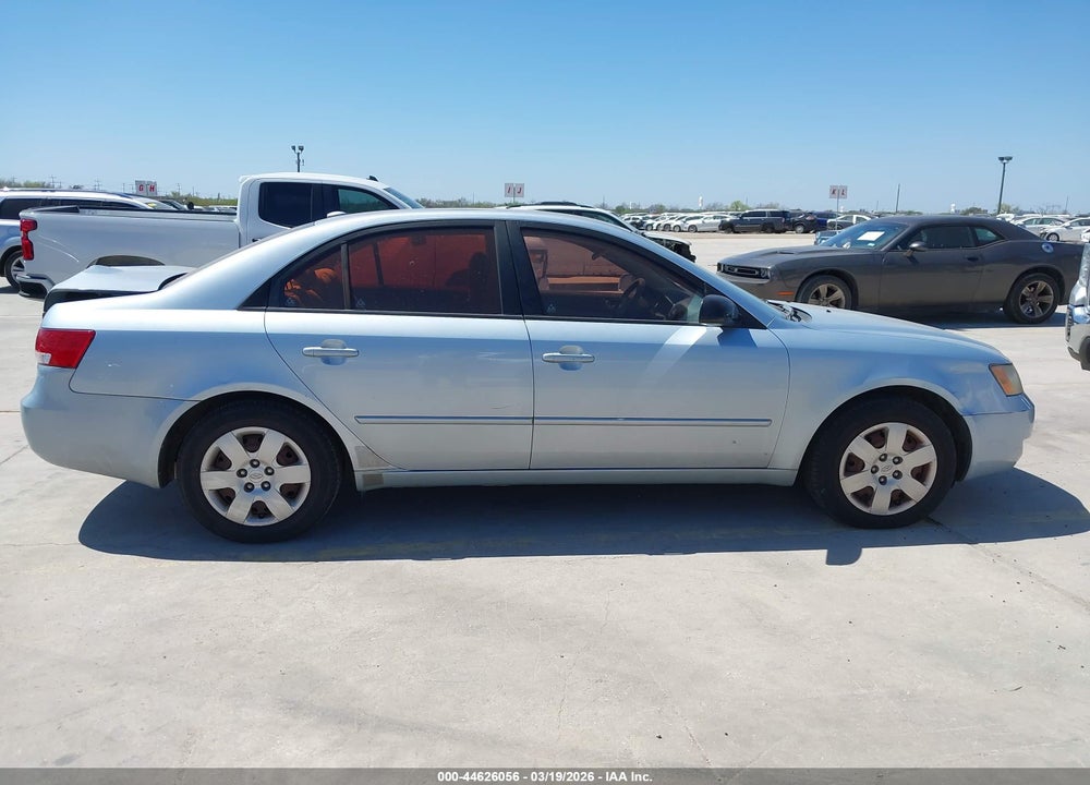 2008 HYUNDAI SONATA GLS VIN: 5NPET46CX8H308782