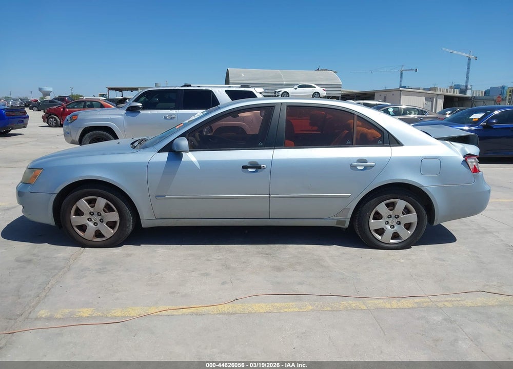 2008 HYUNDAI SONATA GLS VIN: 5NPET46CX8H308782