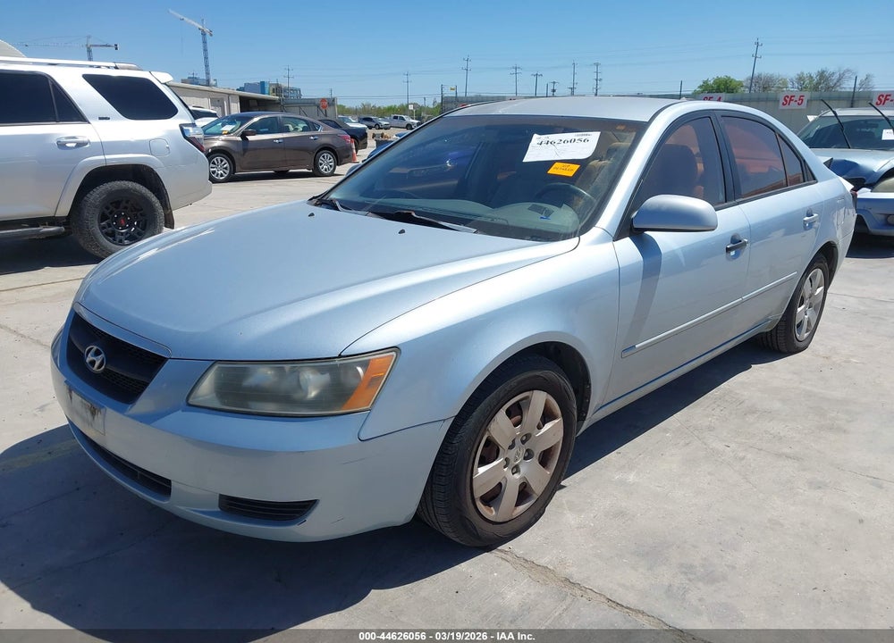 2008 HYUNDAI SONATA GLS VIN: 5NPET46CX8H308782