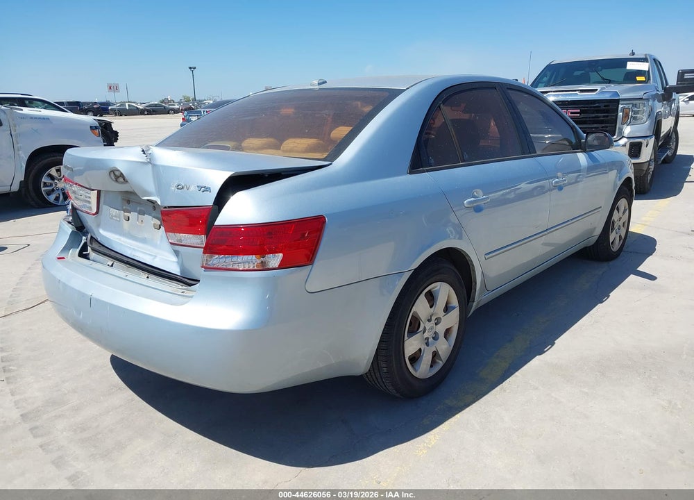2008 HYUNDAI SONATA GLS VIN: 5NPET46CX8H308782