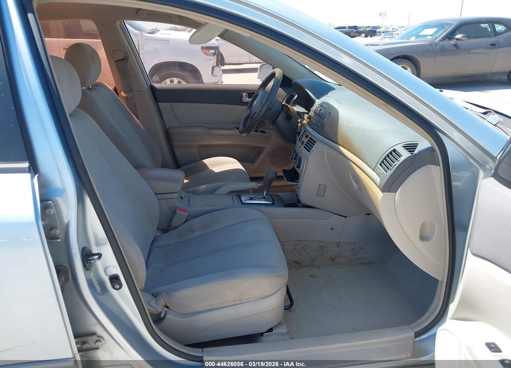 2008 HYUNDAI SONATA GLS VIN: 5NPET46CX8H308782