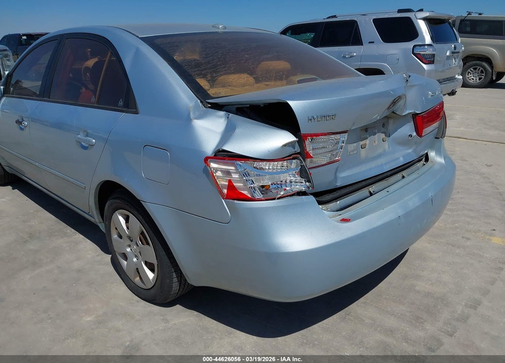 2008 HYUNDAI SONATA GLS VIN: 5NPET46CX8H308782