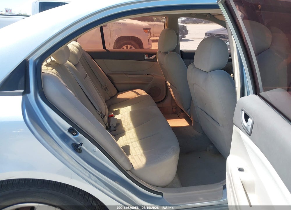 2008 HYUNDAI SONATA GLS VIN: 5NPET46CX8H308782