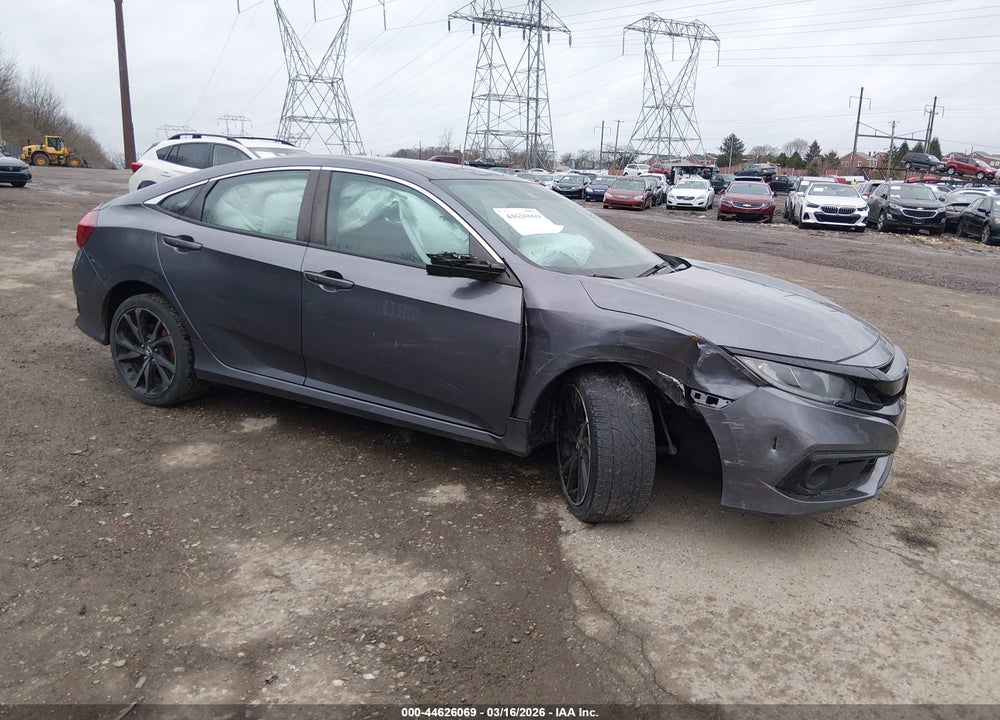 2021 HONDA CIVIC SPORT VIN: 2HGFC2F81MH507017