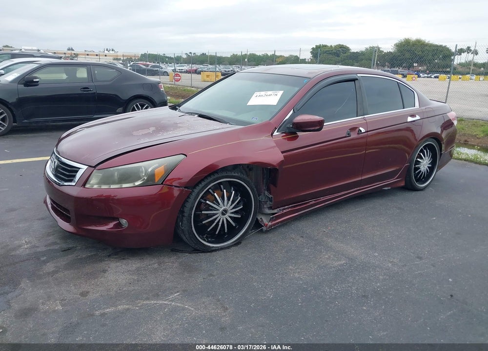 2008 HONDA ACCORD 3.5 EX-L VIN: 1HGCP36858A068101