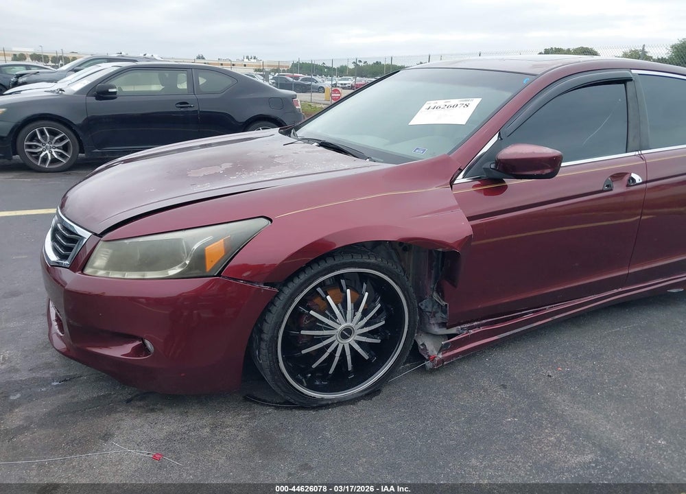 2008 HONDA ACCORD 3.5 EX-L VIN: 1HGCP36858A068101