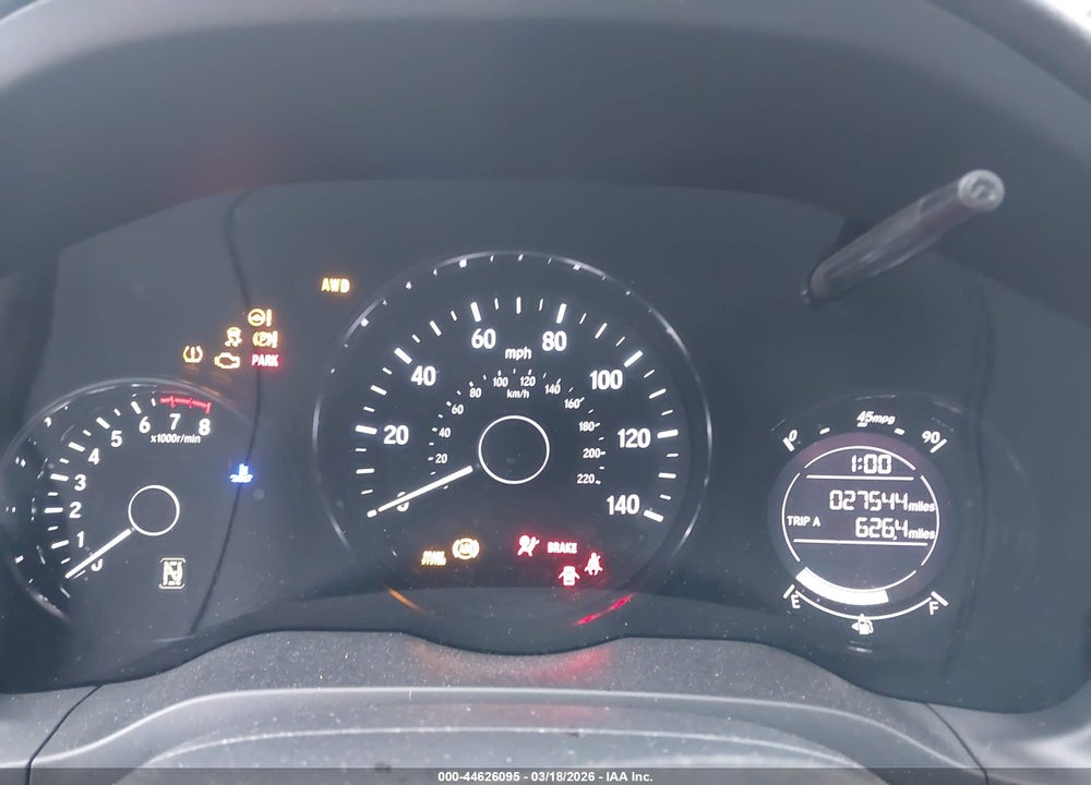 2022 HONDA HR-V AWD LX VIN: 3CZRU6H38NM761662