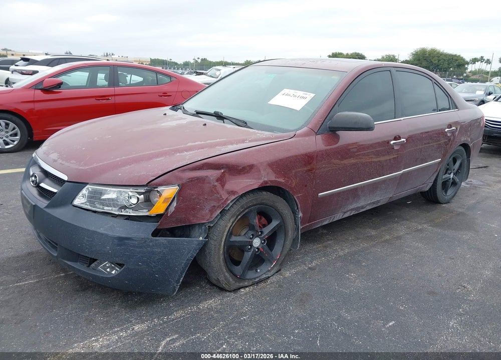 2008 HYUNDAI SONATA LIMITED V6/SE V6 VIN: 5NPEU46F48H298807