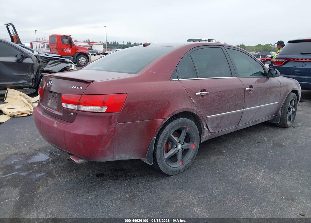 2008 HYUNDAI SONATA LIMITED V6/SE V6 VIN: 5NPEU46F48H298807