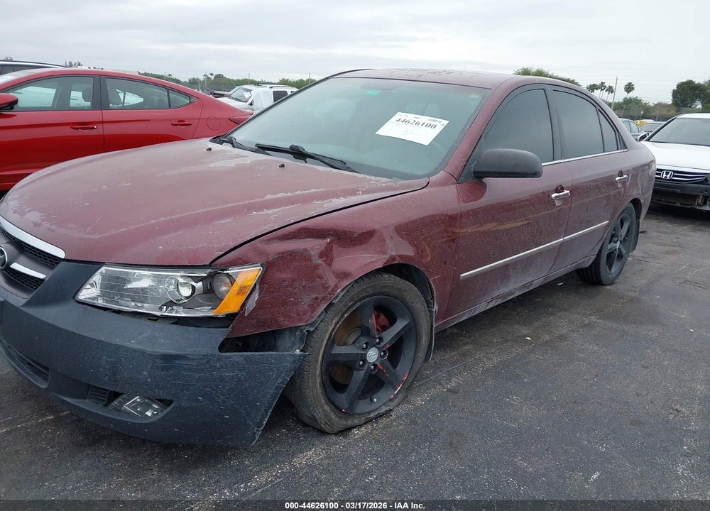 2008 HYUNDAI SONATA LIMITED V6/SE V6 VIN: 5NPEU46F48H298807