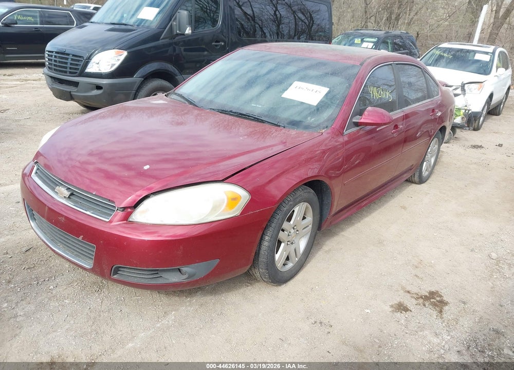 2011 CHEVROLET IMPALA LT VIN: 2G1WG5EK5B1291513