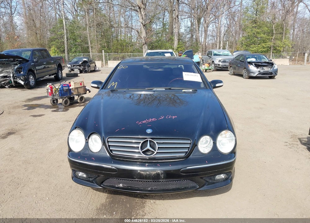 2006 MERCEDES-BENZ CL 500 VIN: WDBPJ75JX6A046863