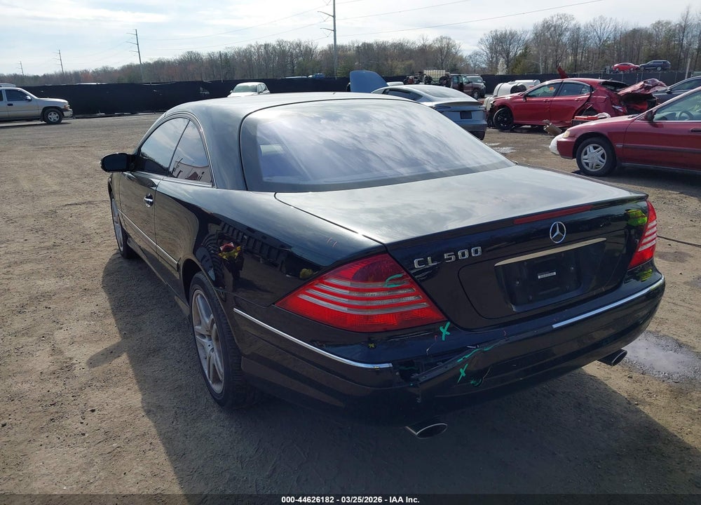 2006 MERCEDES-BENZ CL 500 VIN: WDBPJ75JX6A046863