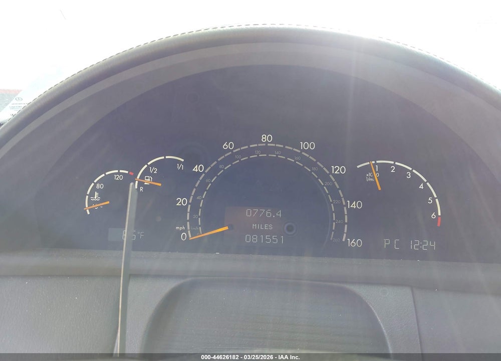 2006 MERCEDES-BENZ CL 500 VIN: WDBPJ75JX6A046863