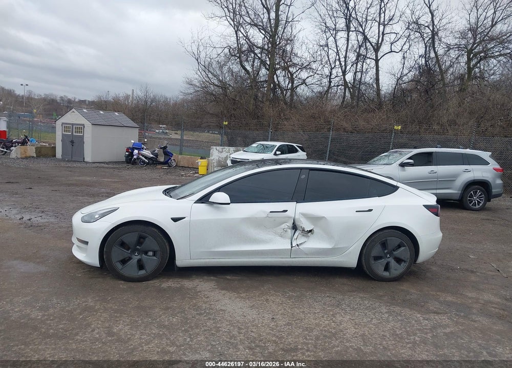 2021 TESLA MODEL 3 LONG RANGE DUAL MOTOR ALL-WHEEL DRIVE VIN: 5YJ3E1EB7MF974726