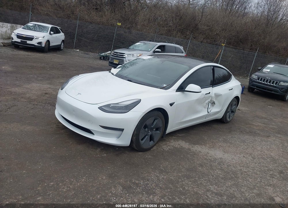 2021 TESLA MODEL 3 LONG RANGE DUAL MOTOR ALL-WHEEL DRIVE VIN: 5YJ3E1EB7MF974726