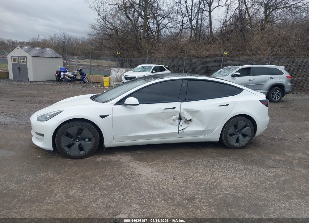 2021 TESLA MODEL 3 LONG RANGE DUAL MOTOR ALL-WHEEL DRIVE VIN: 5YJ3E1EB7MF974726