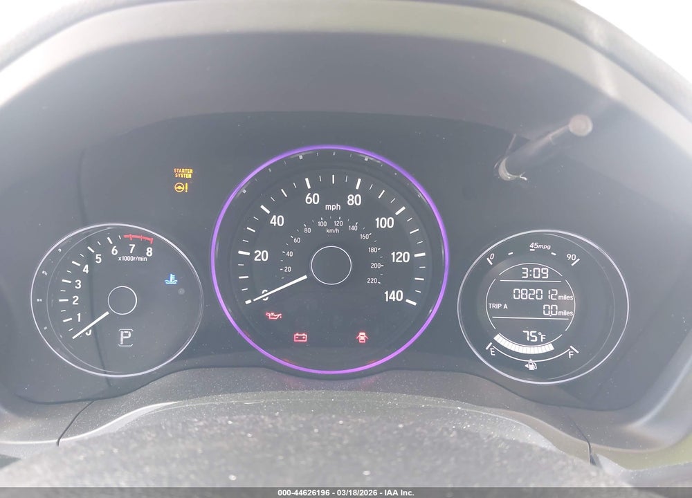 2017 HONDA HR-V EX-L VIN: 3CZRU6H74HM734188