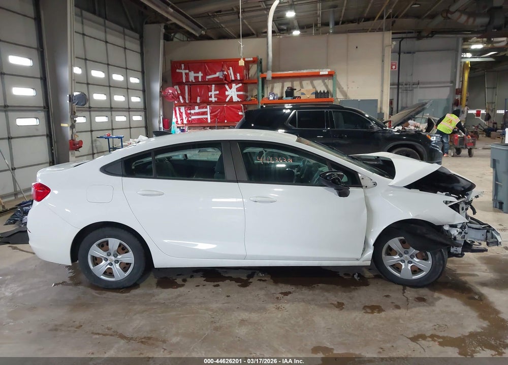 2017 CHEVROLET CRUZE LS MANUAL VIN: 1G1BB5SM4H7134134