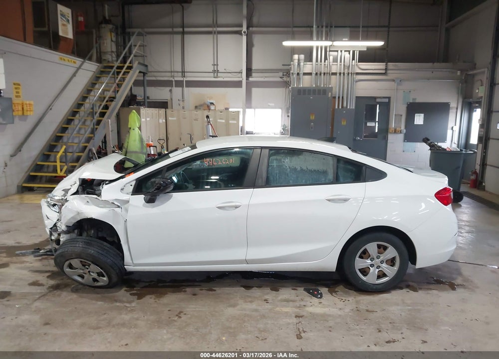 2017 CHEVROLET CRUZE LS MANUAL VIN: 1G1BB5SM4H7134134