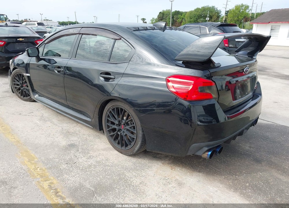 2015 SUBARU WRX STI VIN: JF1VA2P64F9806863