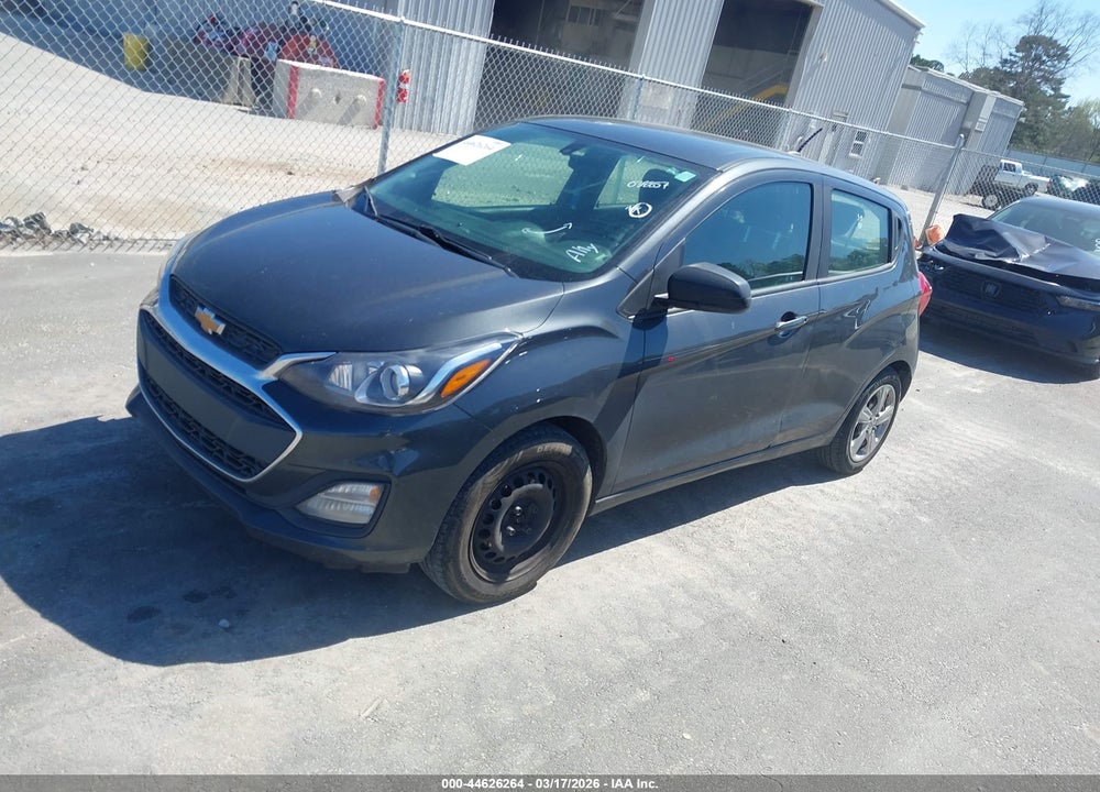 2022 CHEVROLET SPARK FWD LS AUTOMATIC VIN: KL8CB6SA9NC038857