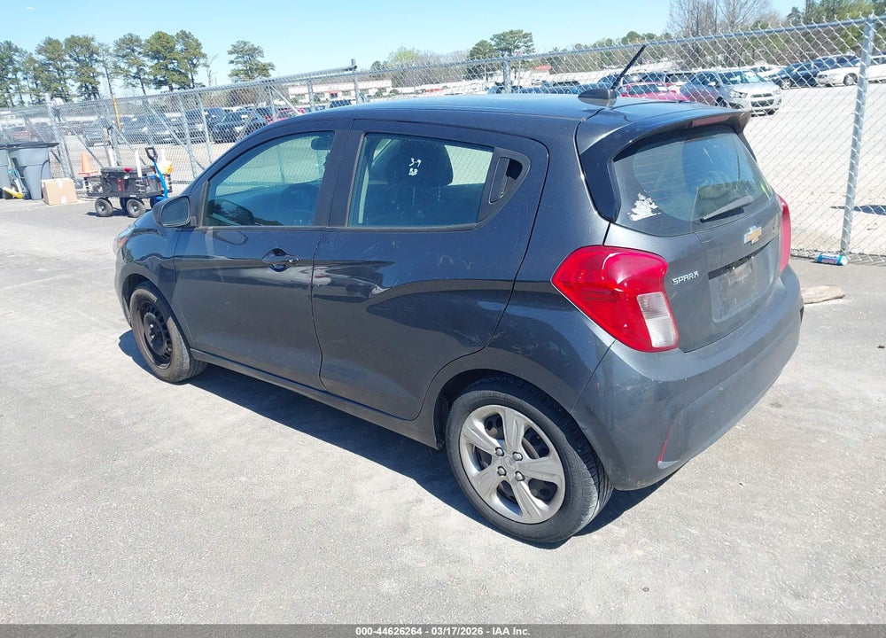 2022 CHEVROLET SPARK FWD LS AUTOMATIC VIN: KL8CB6SA9NC038857